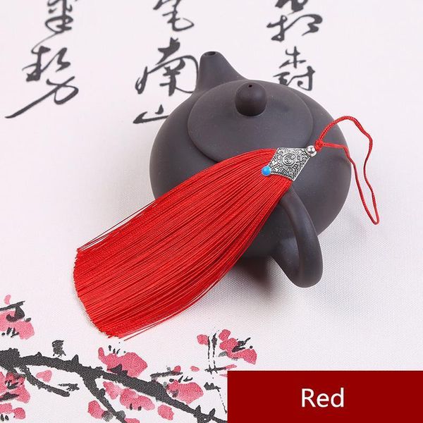 

5pcs new style fish mouth tassel pendant jewelry curtain garments decorative accessories key bag pendant craft tassels diy h jllcsx