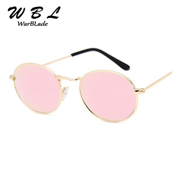 

sunglasses warblade 2021 fashion small round women brand vintage eyeglasses metal frame uv400 sun glasses shades eyewear, White;black