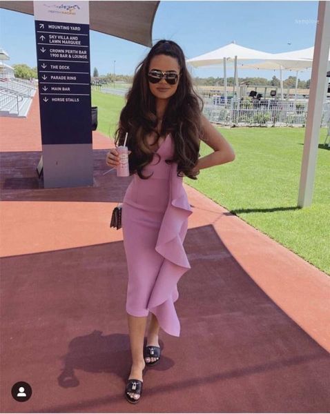 

5 color women dress strap ruffles sleeveless elegant night club celebrity evening party summer dresses1, Black;gray