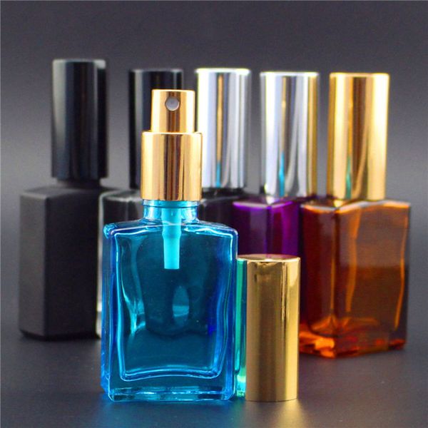 

30ml rectangular glass perfume bottle spray cosmetic bottle
