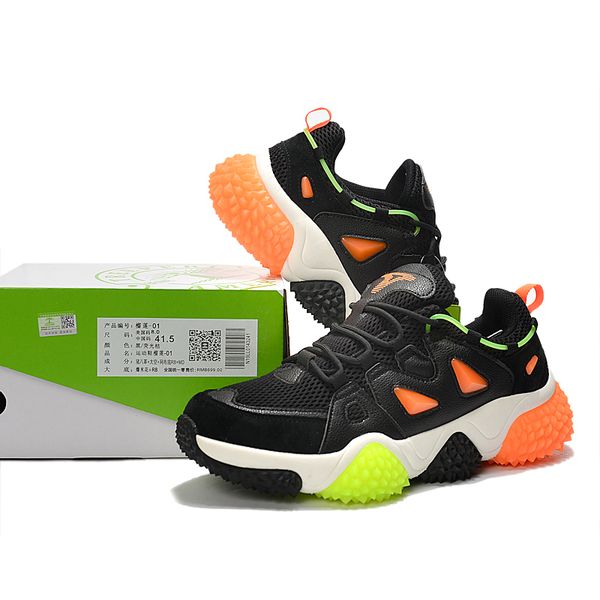 

2021 treeperi durian chunky v2 running shoes black us 8 eur 41.5 for men