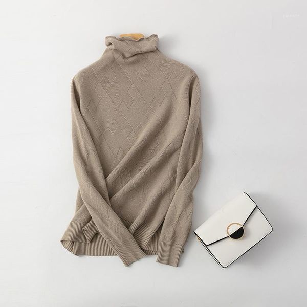 

winter thickened pile collar inner wear outer wear knit low waist jersey loose sweater for women1, White;black