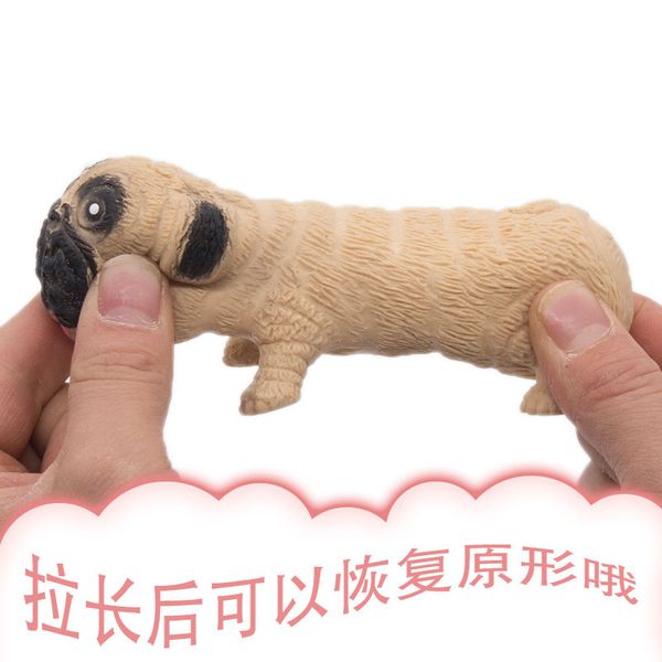 

decompression toys cute pug dog pinch pinch fun simulated pug toys slow rebound release toy selling gift of the child