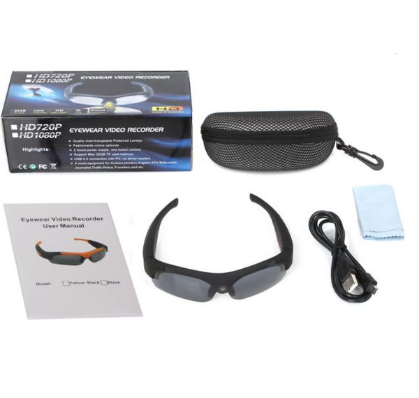 

outdoor sport video sunglasses camera