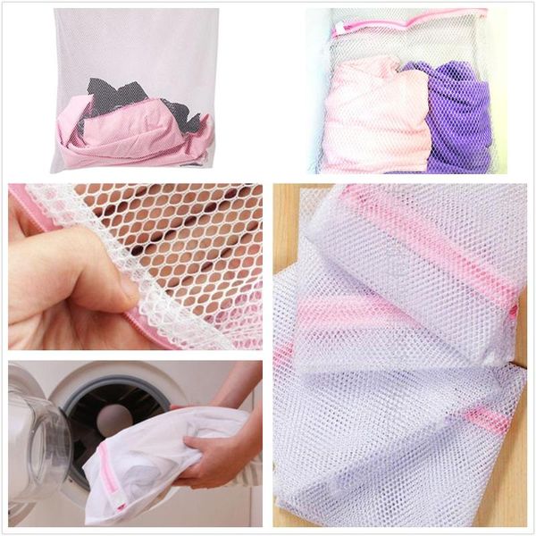 

laundry bags 1pc convenient bra clothes wash protect coarse mesh bag home using