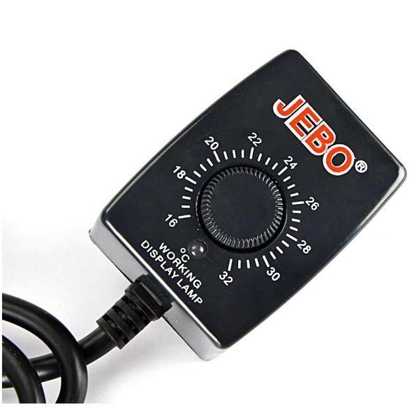 

jebo 3018 300w 200w 100w matic aquarium submersible heater fish tank temperature stainless steel water heat qyllvr packing2010