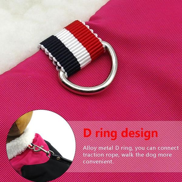 

теплая зимняя собака пальто куртка хлопок домашнее животное щенок чихуахуа жилет для маленьких средних больших собак домашняя одежда roupa c