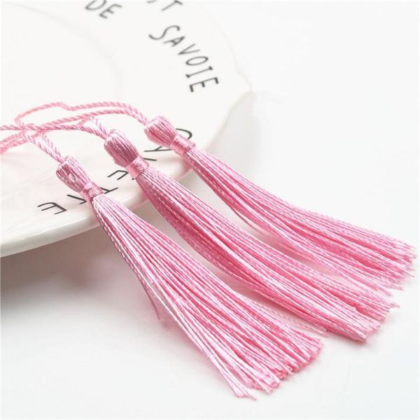 

32pcs smooth vertical tassels fringe pendant diy material color cord tassels trim home curtain decor tassels ribbon accessories h wmtlui