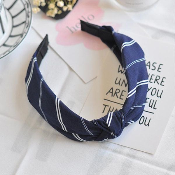 

cute sweet cross knot wide headband women hair bands vintage flower printing headband head hoop turban hair accessories headwear q sqcqpu