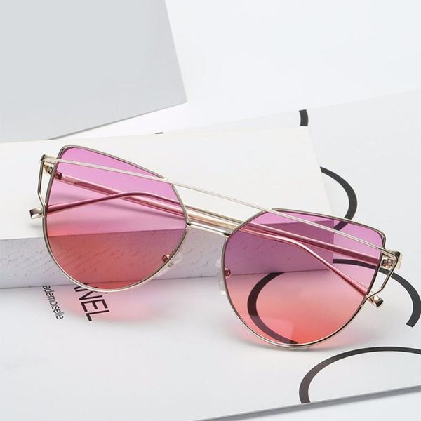 

women wrap sunglasses oval shape gradient lens sun glasses driving gold metal frame eyewear girls eyeglasses uv400, White;black