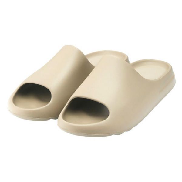 

slippers summer home women slippersthick bottom serrated sole non slip bathroom ladies slides indoor couples platform house shoes, Black
