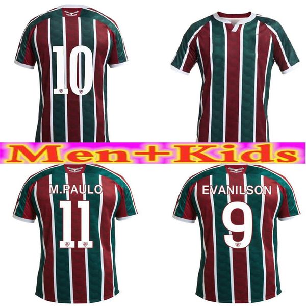 

2020 2021 brazilian fluminense jersey m.paulo ph ganso football jersey nene nino miguel camisa fluminense 20/21, Black;yellow