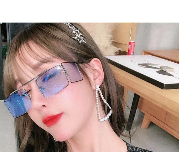 

sunglasses 2021 fashion shield style punk women men brand design side mesh cover men's hip hop rectangle sun glasses nx, White;black