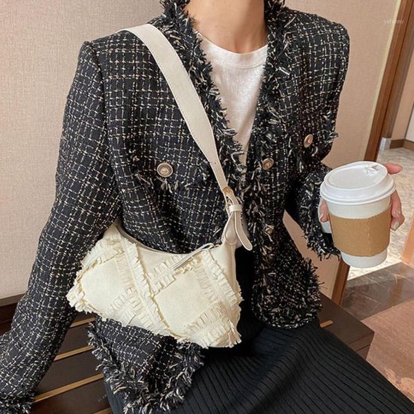 

fashion large capacity half moon bags women bag casual crossbody high simple female hand bag bags quality canvas shoulder b u1m21