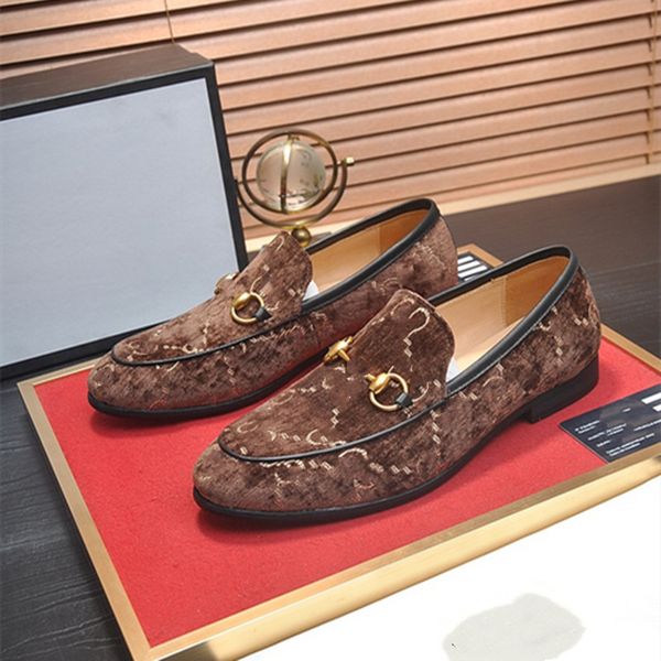 

toe mens dress shoes genuine leather luxury loafers wedding shoes men flats office wedding party formal size 38-45, Black