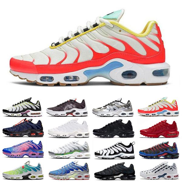 

vibrant oreo tn plus se mens running shoes toggle lacing brushstroke camo supernova triple black white volt trainers men sports sneakers