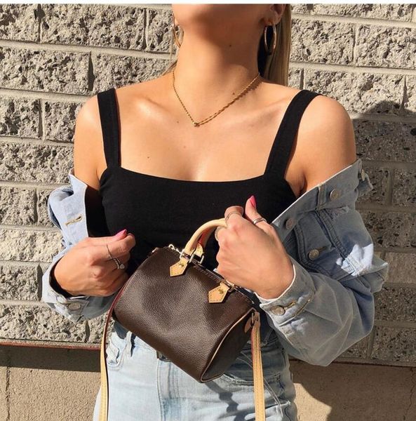 

selling 2020 new luxury design women mini handbag speedy nano shoulder bag fashion crossbody bag ing