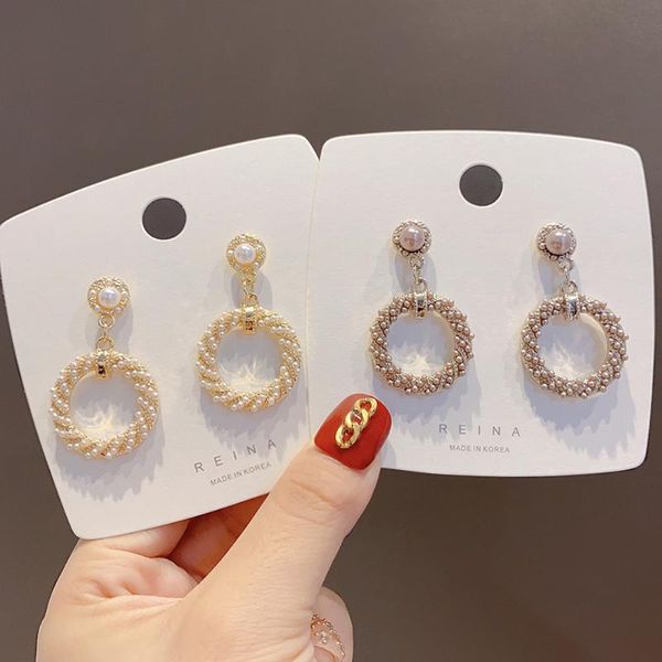 

stud simulated pearl earrings fashion jewelry 2021 korean earring bijoux cute earings birthday gifts for women accessories, Golden;silver