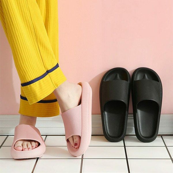 

super soft home slippers anti-slip thick sole for bathroom shower women men xr-hot