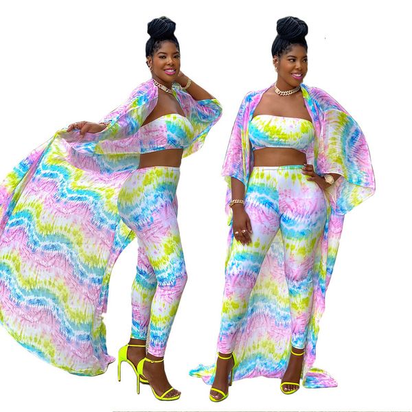 

1990s casual pants set hippie boho print fashion outfit strapless clothing set women print and full pants, White