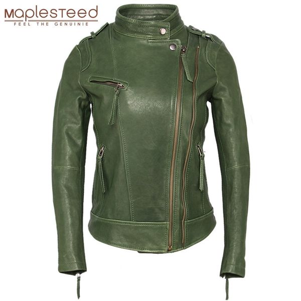 

women leather jacket 100% tanned sheepskin 3 colors slim fit woman genuine leather jackets female skin coat autumn spring m262 210201, Black