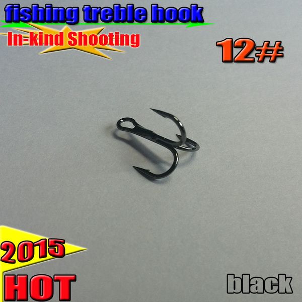

outdoors new fishing treble hooks three anchor hook three claw size :12 #round bent treble hook quantity :200pcs /lot