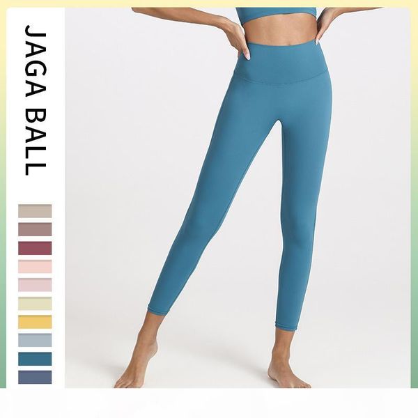 

2021 new style women's autumn and winter sports high waist hip lifting nude fitness pants quick drying yoga clothes, Black;brown