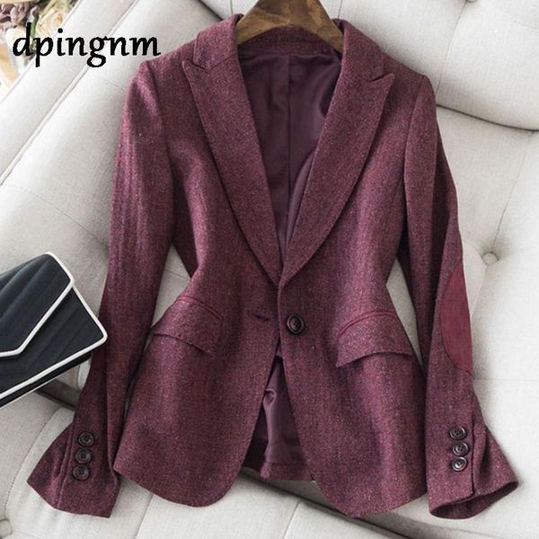 

womens blazer breasted jacket blazer 2020 autumn ladies formal1, White;black