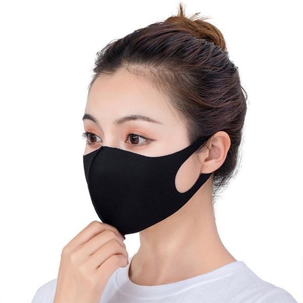 

factory mouth mask in cover pm2.5 stock face respirator dustproof washable reusable ice silk cotton masks dda3021