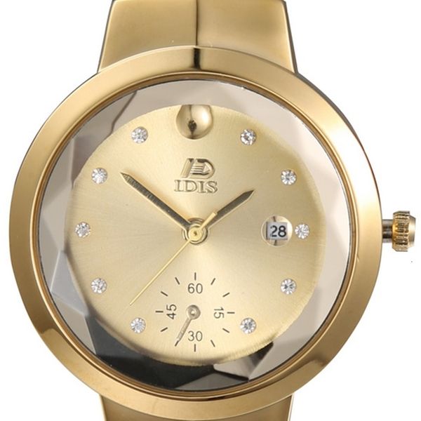 

idis fashion luxury business watch quartz ladies waterproof wrist watch for women fashion, Silver