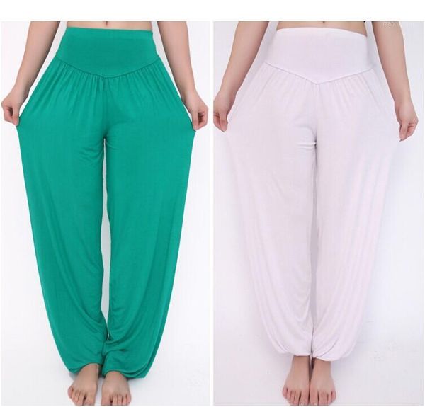 

pants flare pant dance club boho wide leg loose long trousers bloomers p cotton high waist stretch women harem pants s por1, Black;white