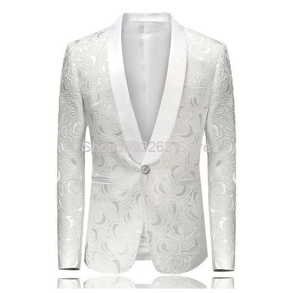 

male dinner slim fit suit youth leisure kg-694, White;black