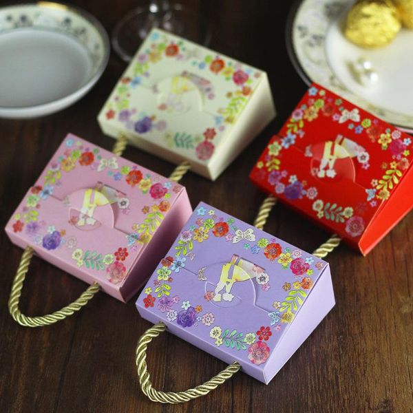 

gift wrap 10piece/lot creative wedding candy boxes birthday party packaging bags