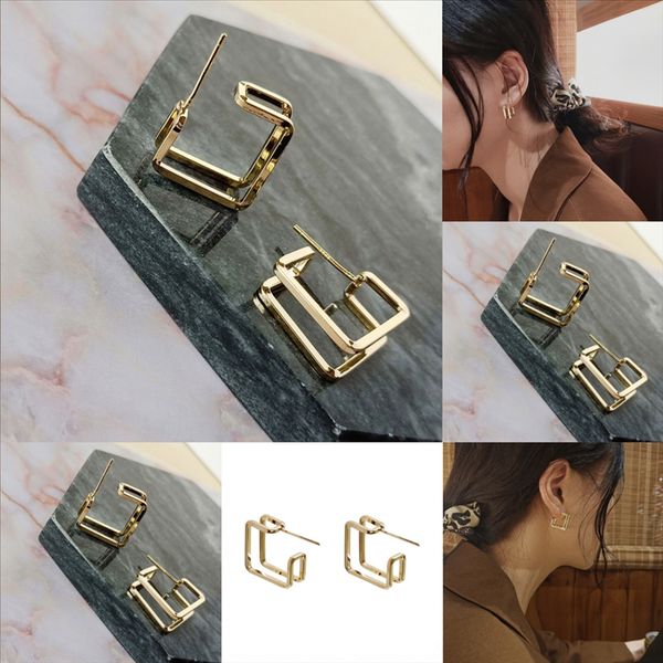 

5gq european fashion stud simple and temperament stars, constellation silver set neckla and earring butterfly earrings mini, Golden