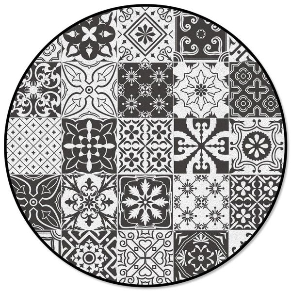 

carpets flower square art arabesque carpet kids room area rugs modern anti-slip floor mat for bedroom living home decor