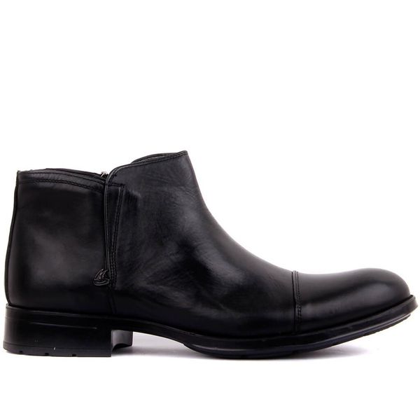 

leather boots for man adox, Black