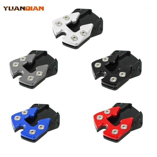 

cnc motorcycle side stand accessories kickstand sidestand stand enlarger support extension for nmax 125 1551