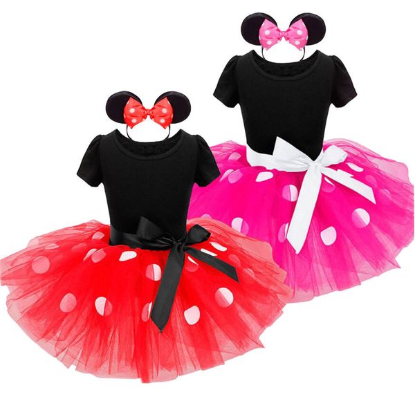 

2020 new girl bow dress children princess dresses children's clothing, Red;yellow