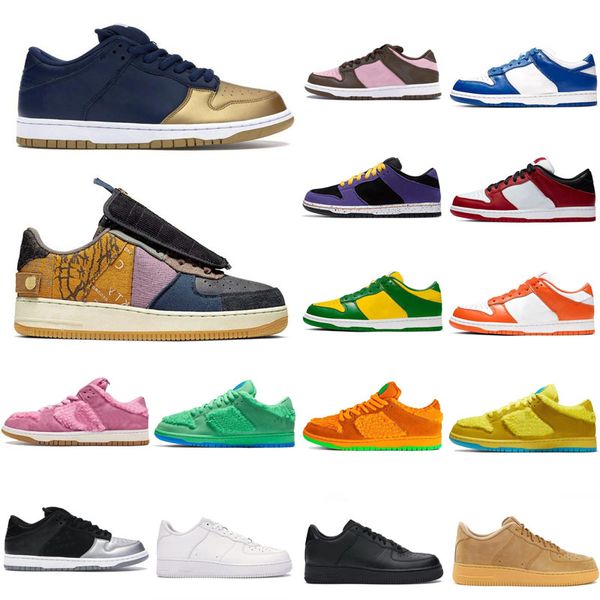 

2021 new chunky dunky sb shoes low authentic sneakers grateful dead dunk pink digital concepts mens womens sports trainers 36-44 n0za#, Black