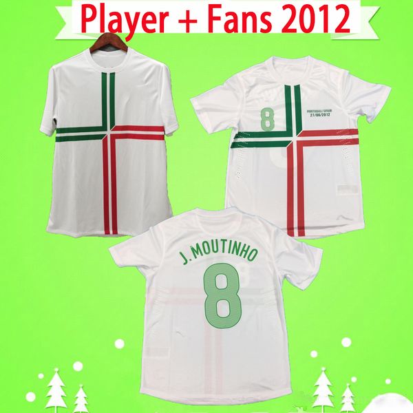 

player fans version 2012 retro soccer jerseys vintage ronaldo liedson meireles football shirt away white pepe tiago danny camisa de futebol, Black;yellow