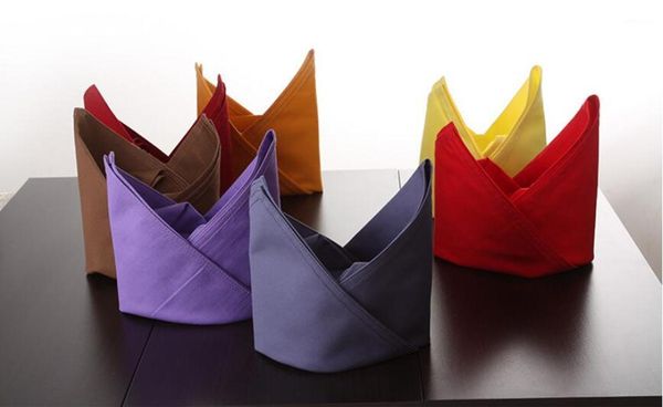 

table napkin wholesale 45*45cm 100% cotton starred el mouth towel restaurant cloth1