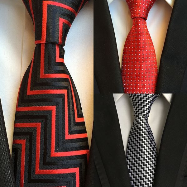 

6nx9 party fashion men silk floral print necktie blue black red yellow jacquard ties wedding woven for design, Blue;purple