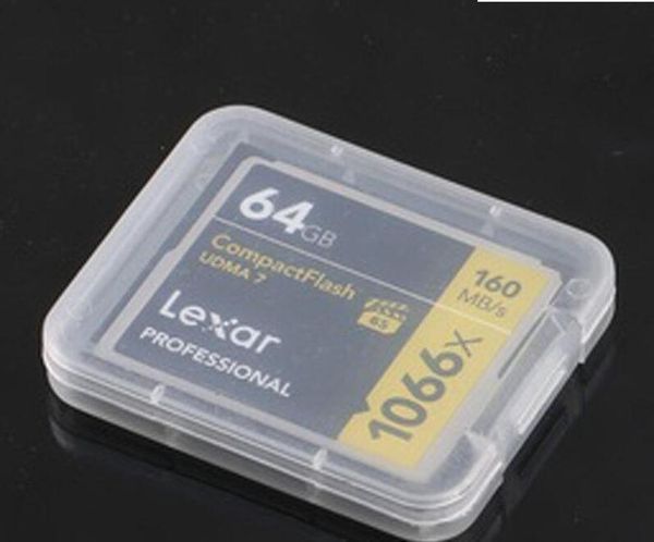 

new protection case card container memory card boxes cf cards tool plastic transparent storage box mini cf card e bbyjeg sport777