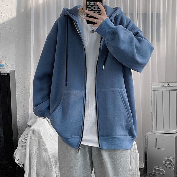 

new men's 2021 jacket spring and winter's fine wild wool hoodie young male clothes psas, Black;brown