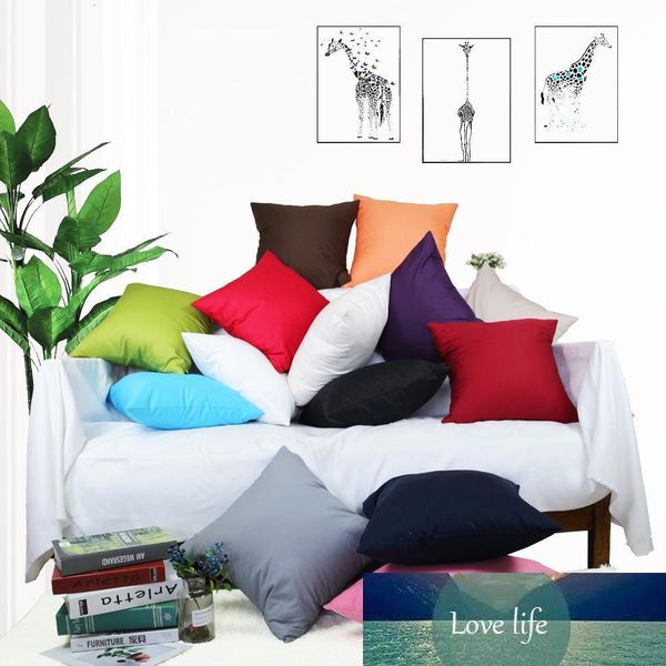

pure light ivory color plain cotton natural cushion wholesale blank cover for custom print pillow case 20pcs
