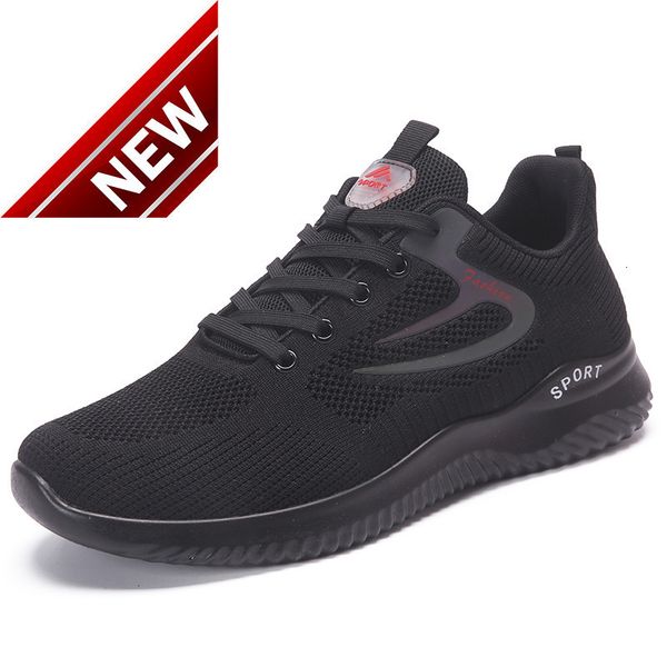 

men's single old beijing cloth sports casual and comfortable soft soled father's loose large shoes, Black