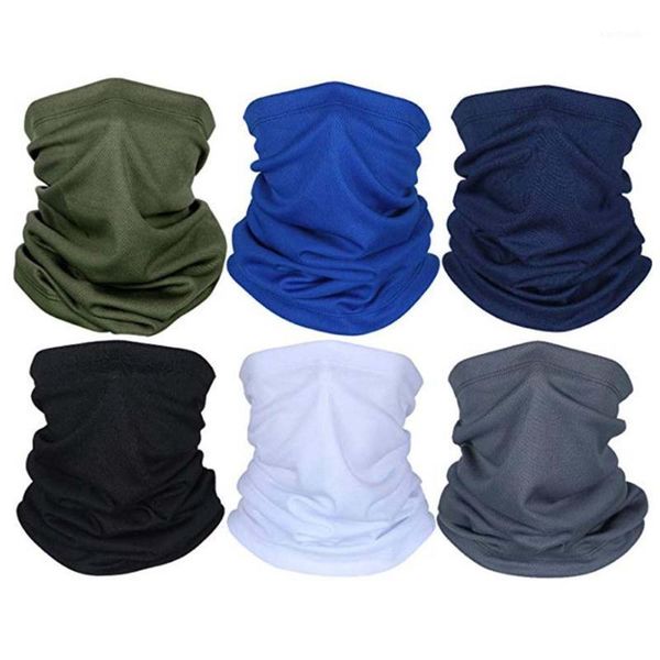 

outdoor sport bandana tube scarves cycling hiking riding bicycle ski neck bike scarf face cover headband men headscarves1, Black