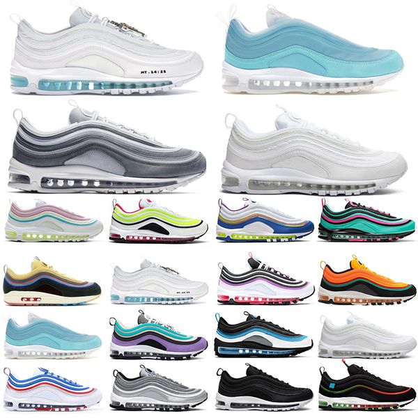 

97 platform shoes 97s sean wotherspoon silver bullet triple white black mschf x inri women trainers platform sports sneakers 36-45, White;red