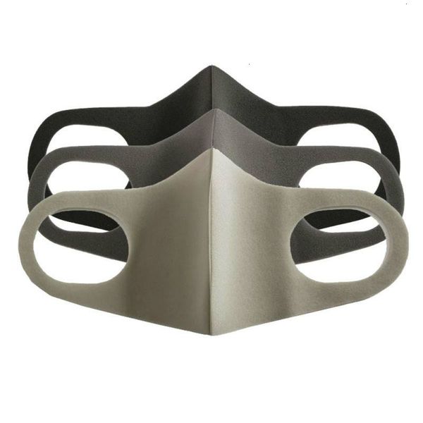 

protective face anti-dust designer cotton mouth mask masks disposable facemask man woman wearing black fashion