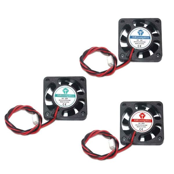 

dc 5v 12v 24v computer cpu cooler mini 4010 cooling fan 40x40x10mm small exhaust fan for ender 3 cr 10 3d printer f wmtgcq